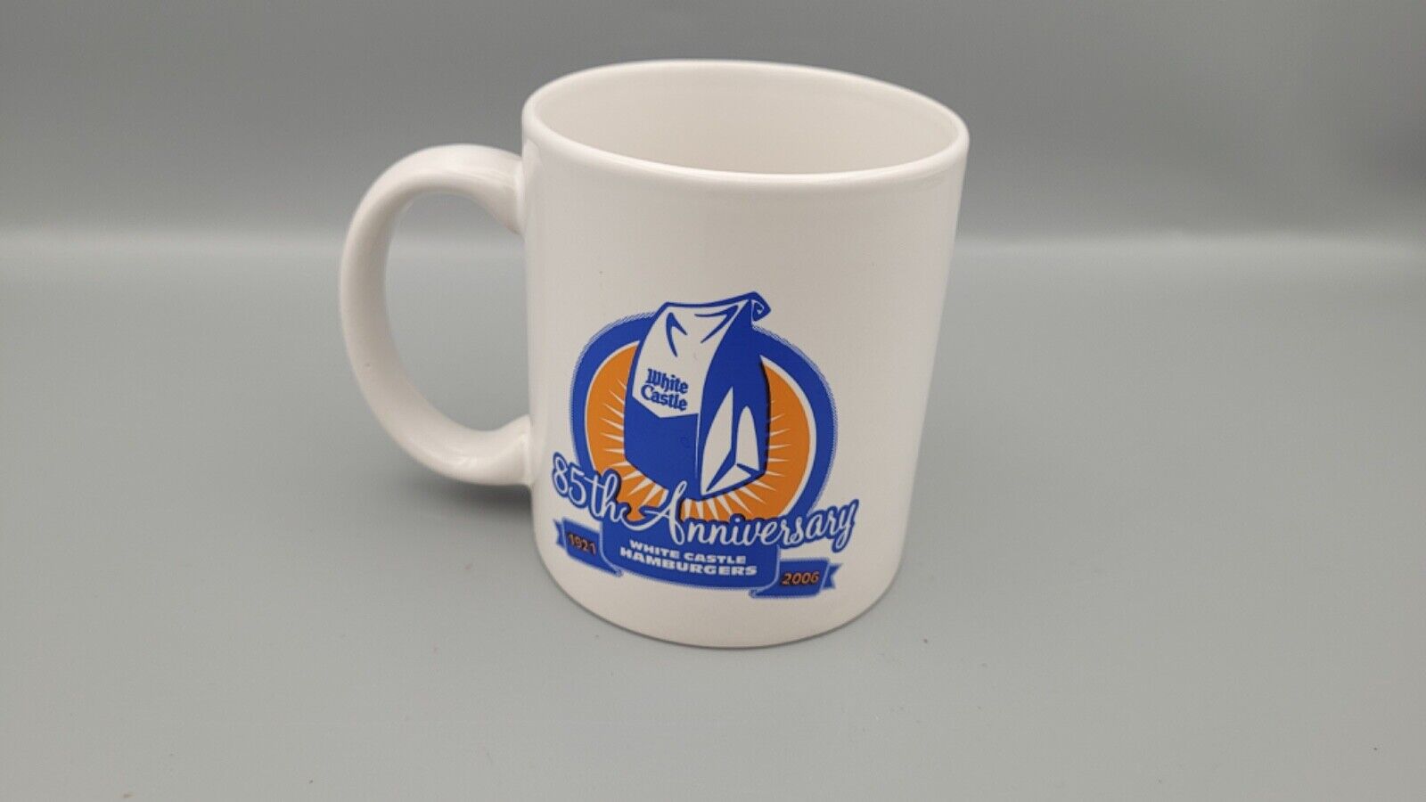 White Castle Coffee Cup 85th Anniversary Commemorative Collectible Coffee Mug