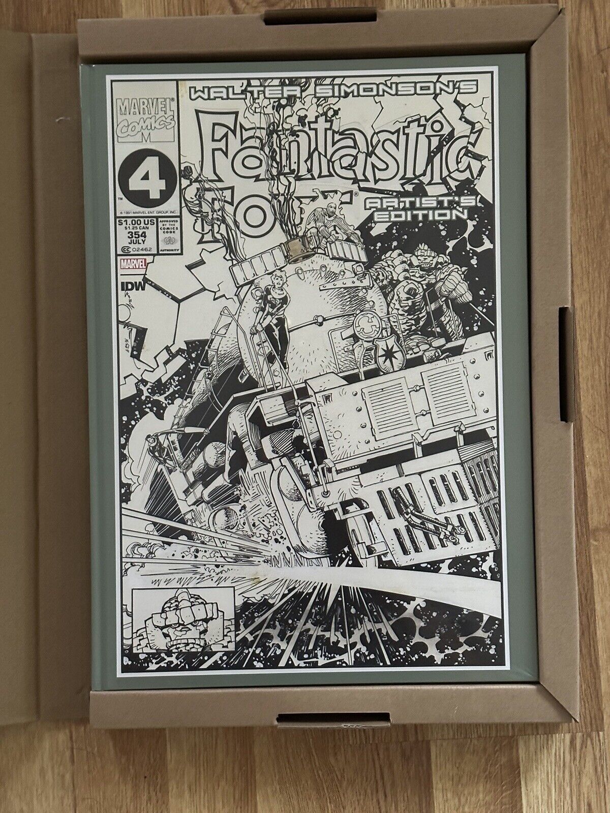Walter Simonson's Fantastic Four Artist's Edition IDW HC Signed & Numbered