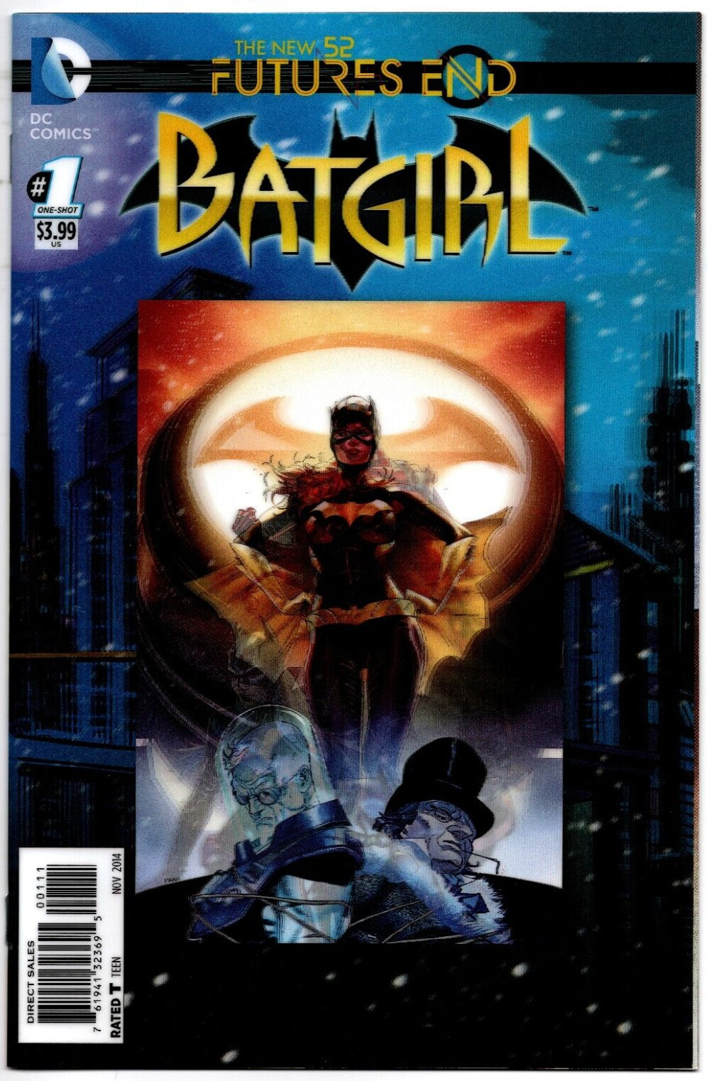 Batgirl Futures End #1 (One-Shot) 3D Lenticular Cover New 52