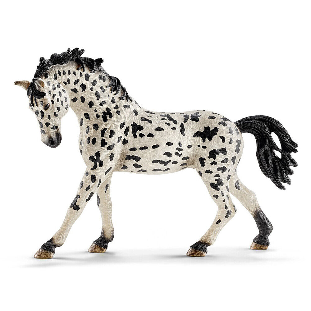 Horse figure model black & white Decorative Toy Horse Figures