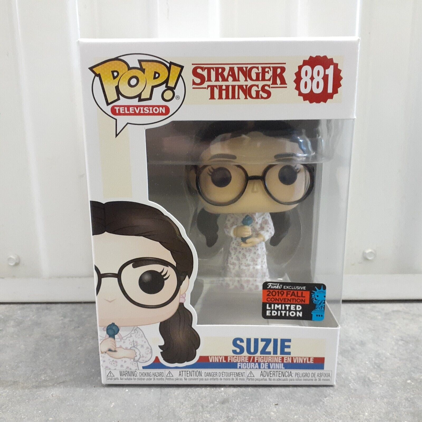 Funko Pop Stranger Things - Suzie #881 2019 NYCC Shared Exclusive with protector