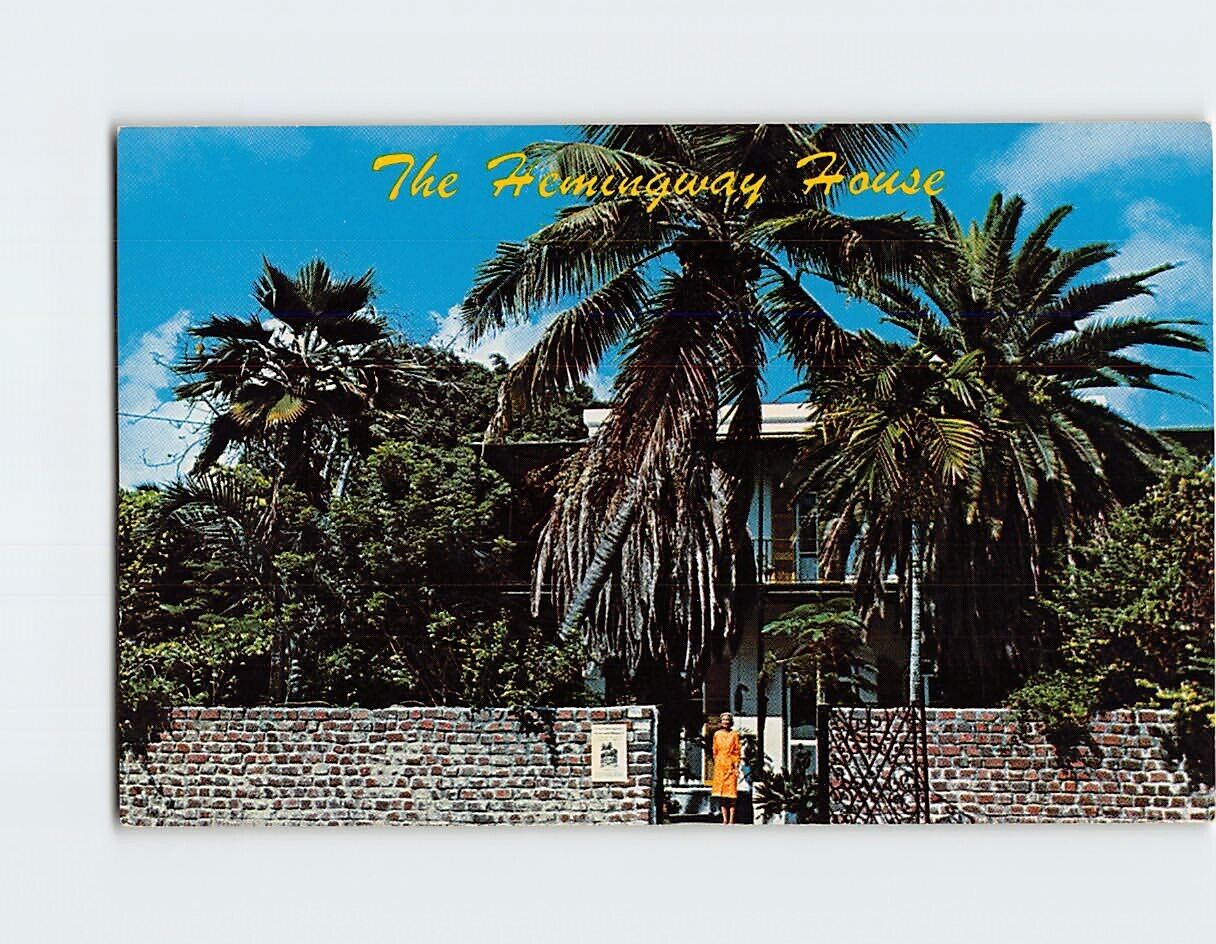 Postcard The Hemingway House, Key West, Florida