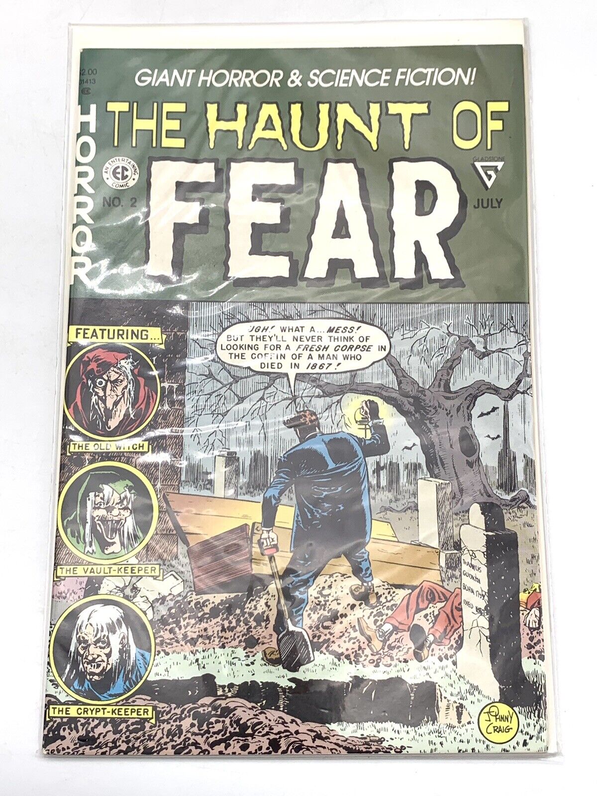 The Haunt of Fear #2  EC Comic Horror Reprint VF/NM