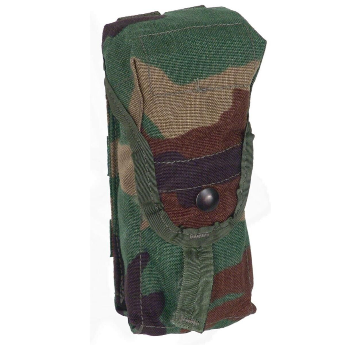 Used Woodland Molle Double 30-Round Ammo Pouch *mocinc.1982*