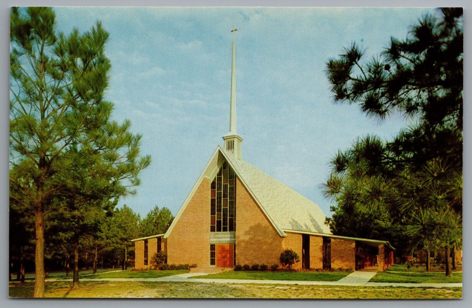 Columbia SC The Parish Church of St. Martin\'s In The Fields c1959 Postcard