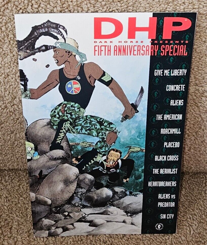 DARK HORSE PRESENTS Fifth Anniversary Special 1991 DHP Aliens Predator Sin City