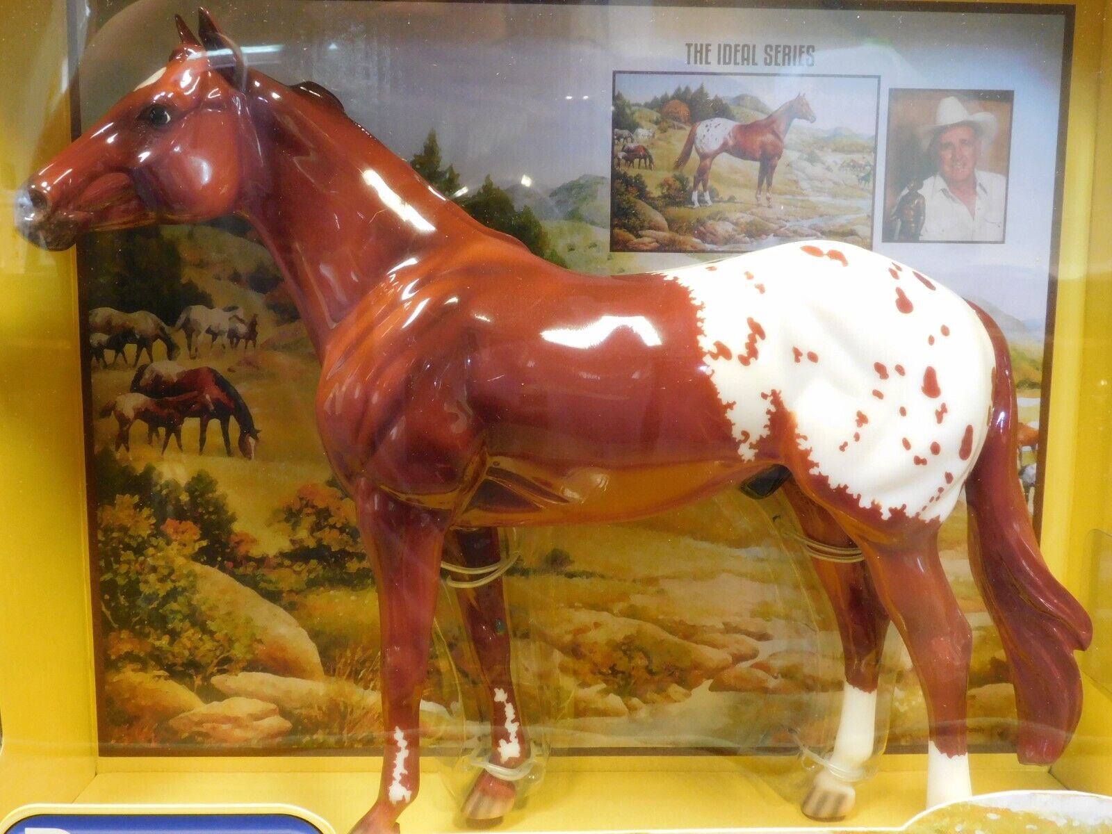 Breyer * Glossy Orren Mixer Appaloosa * CCA Traditional Model Horse