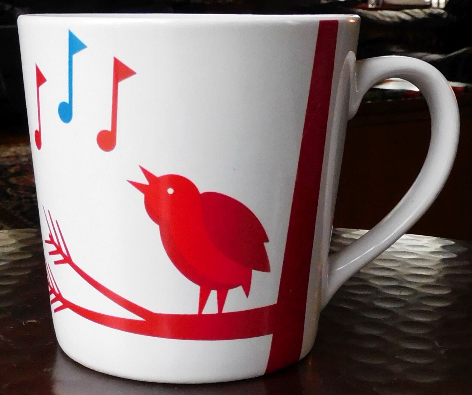 2012 Starbucks Singing Bird Springtime Coffee Mug Tea Cup