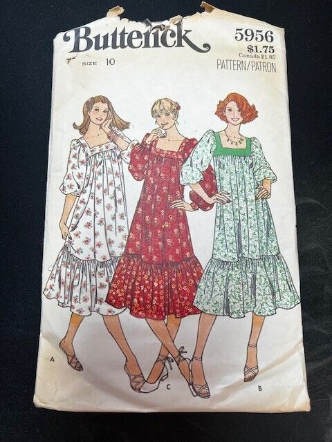 Butterick The Fashion One (Misses\' Dress) size 10