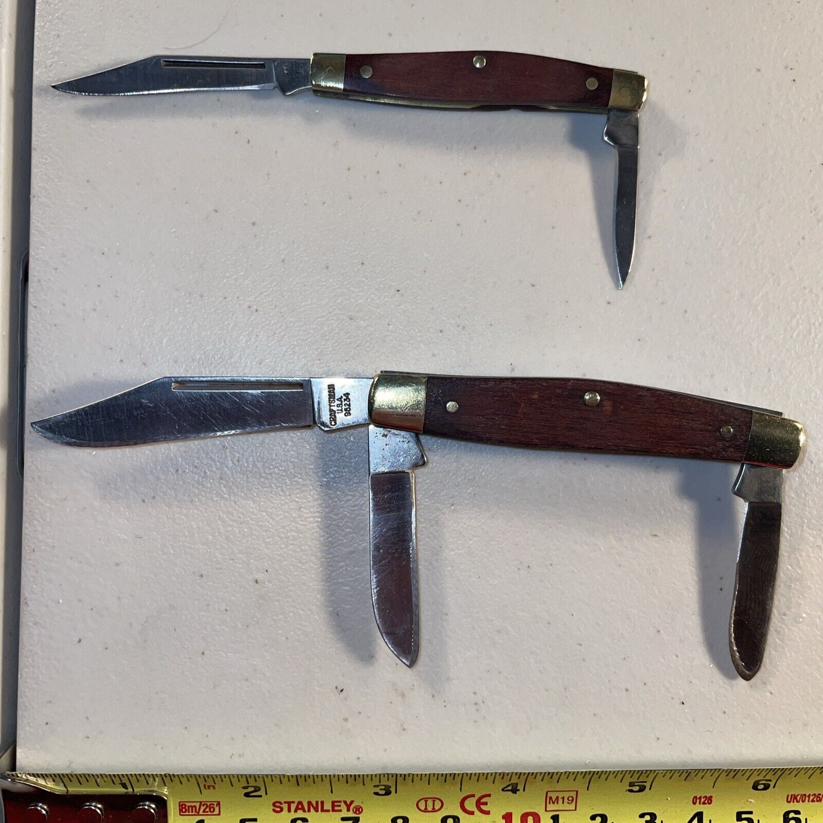 Lot of 2 - Sears Craftsman USA #95234 & #95221 Pocket Knives