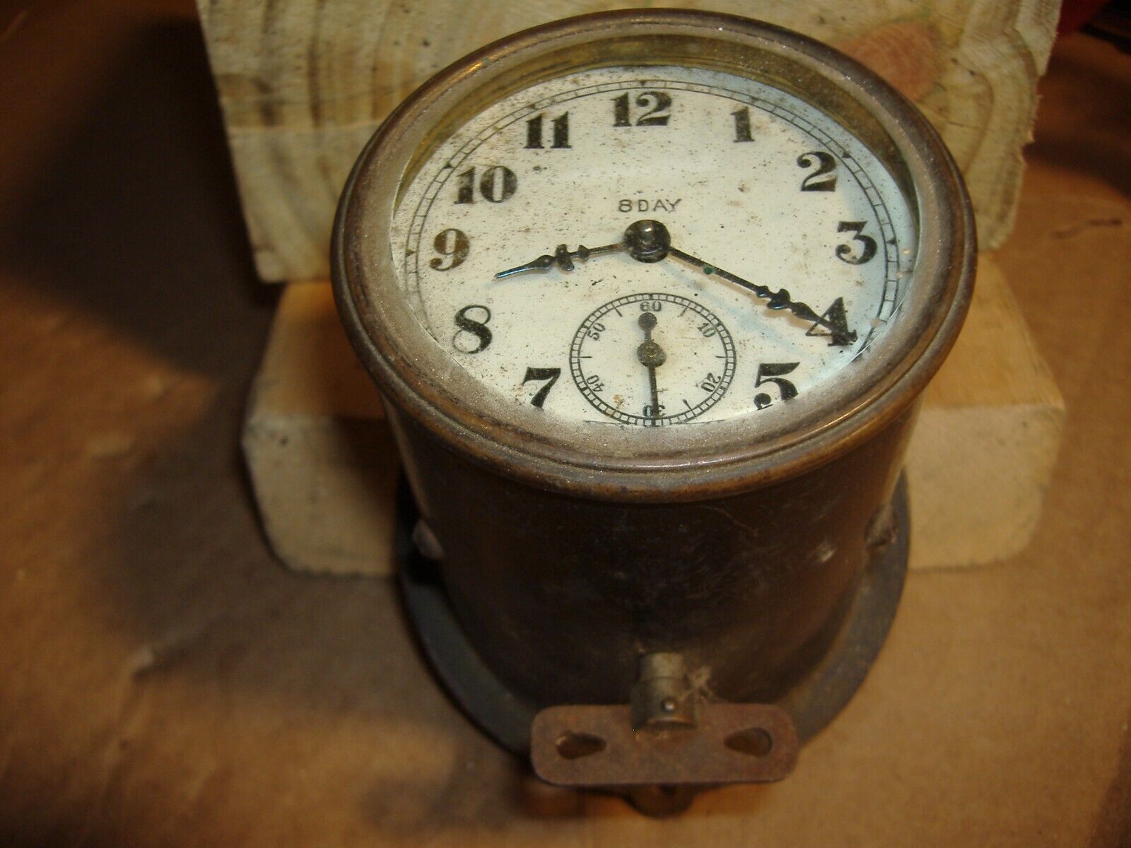 Antique Sessions 8 Day Automobile Clock - Dash Mount - Broken mainspring