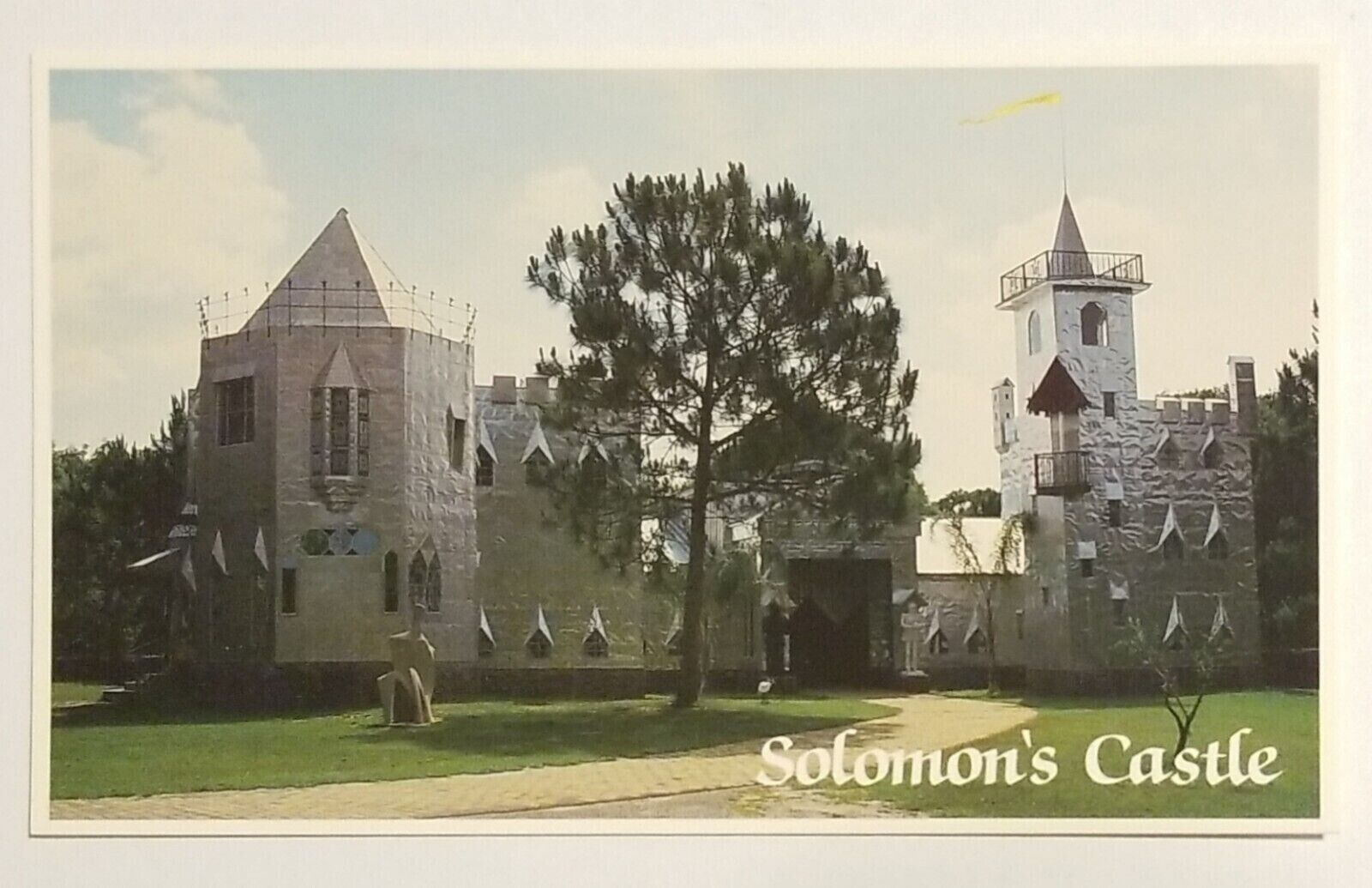 Solomon\'s Castle Ona Florida Advertising Postcard