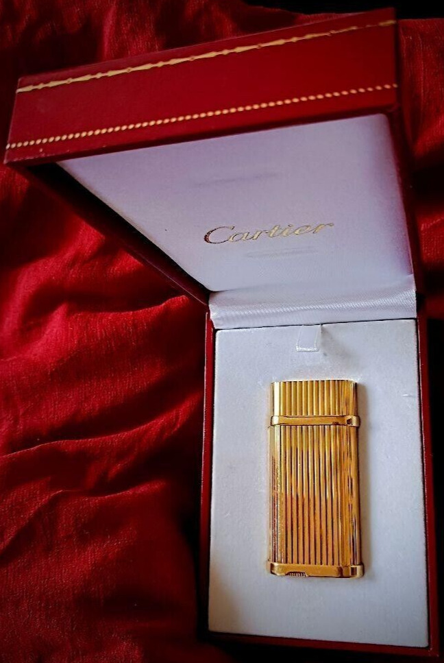 Cartier lighter Gold COCA 0003 with Box