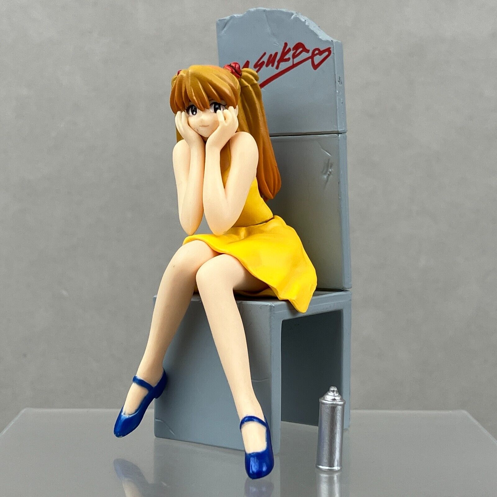 Bandai Neon Genesis Evangelion Asuka Langley Summer Dress HGIF Anime Figure