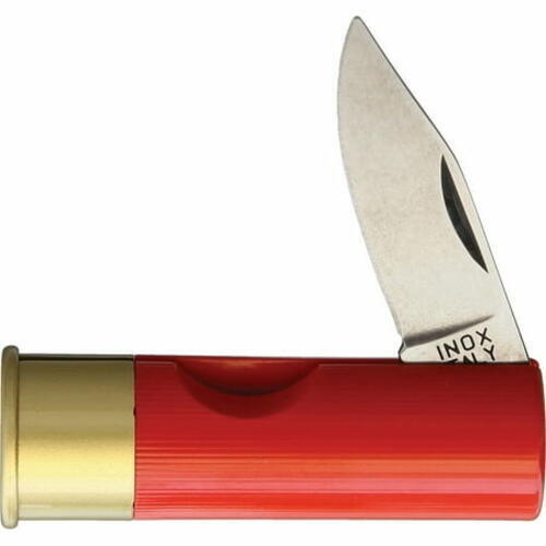 12 Gauge Cartridge Knife Red