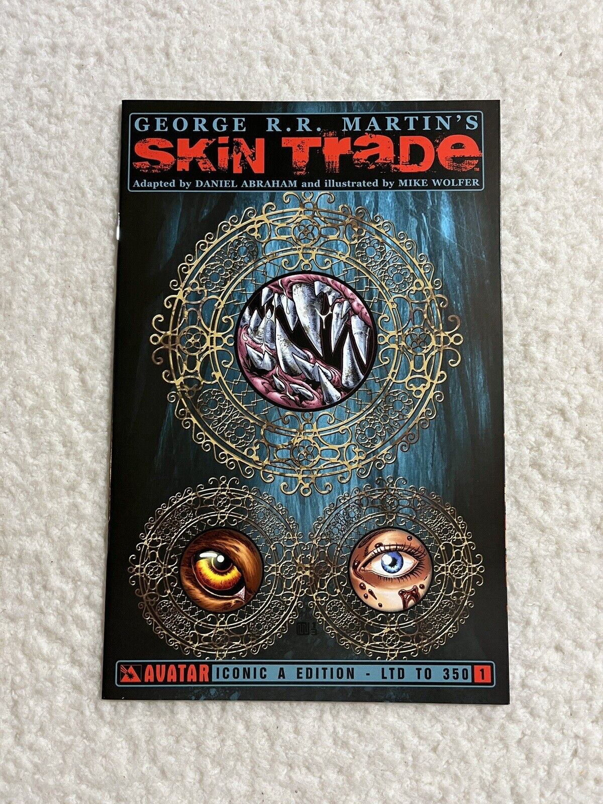 Skin Trade #1 George RR Martin Variant Cover LTD 350 Avatar Press Comics 2013 NM