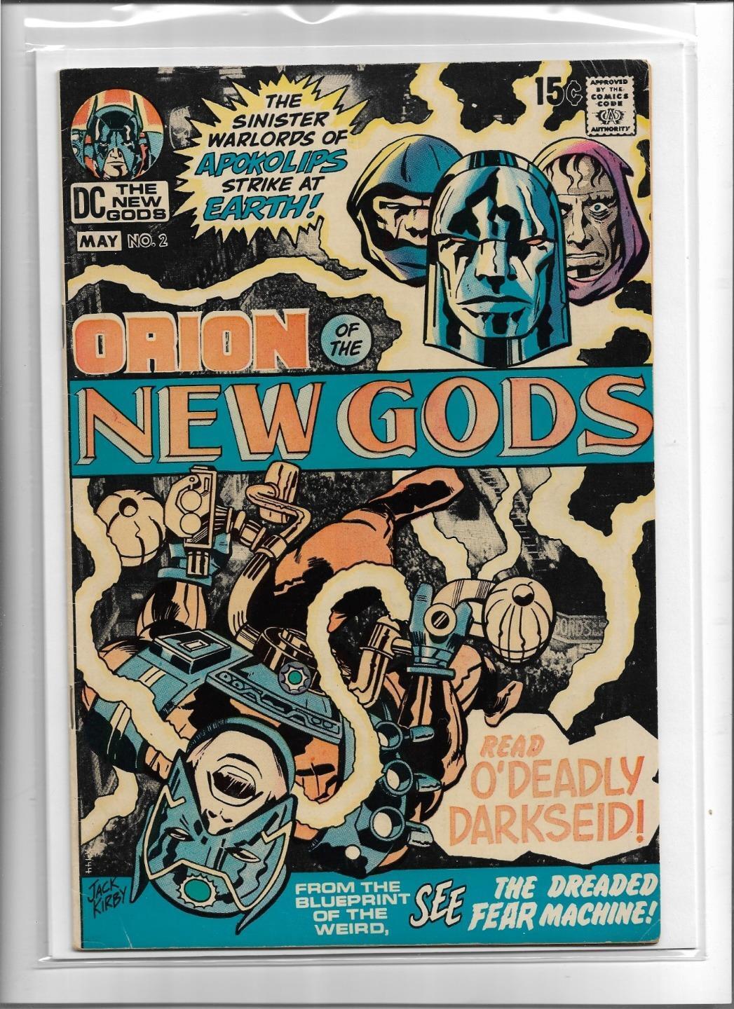 THE NEW GODS #2 1971 FINE 6.0 4273 DARKSEID
