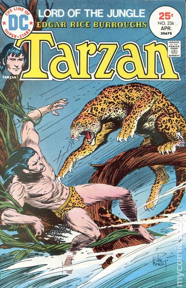 Tarzan #236 GD/VG 3.0 1975 Stock Image Low Grade