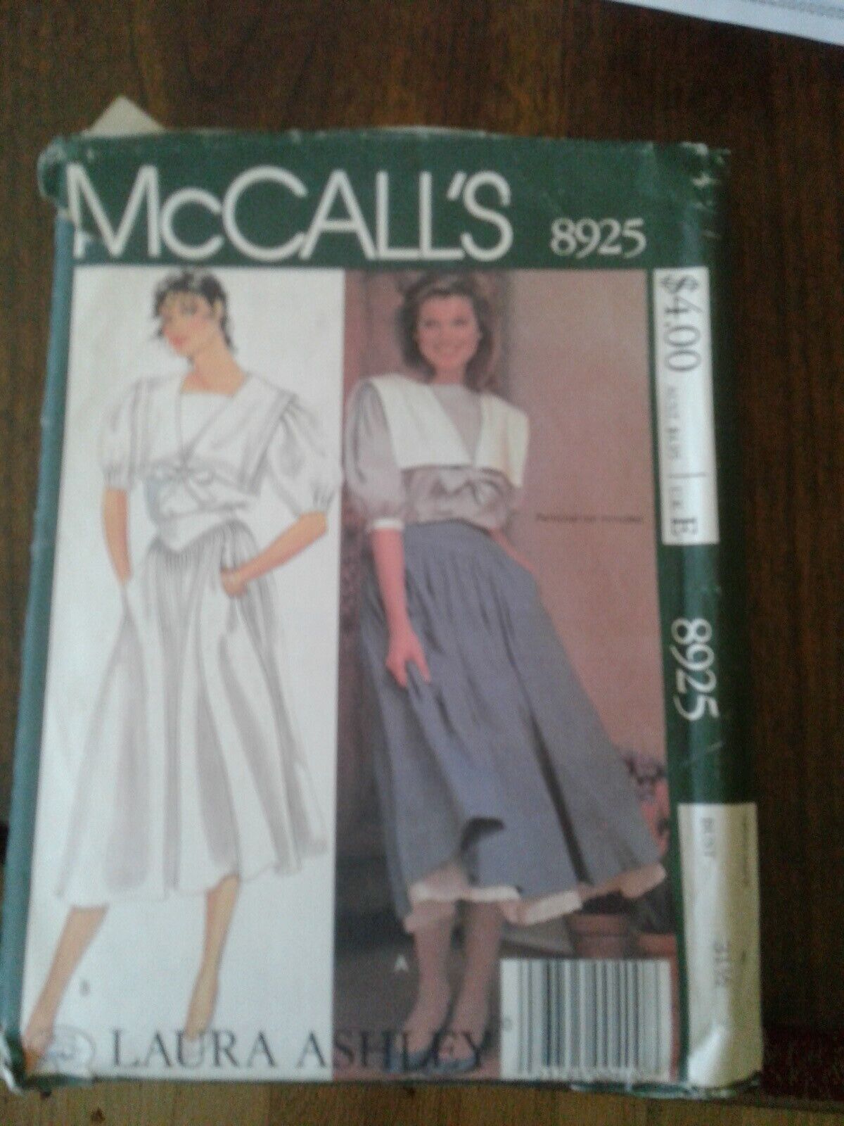Vintage McCalls Sewing PATTERN 8925