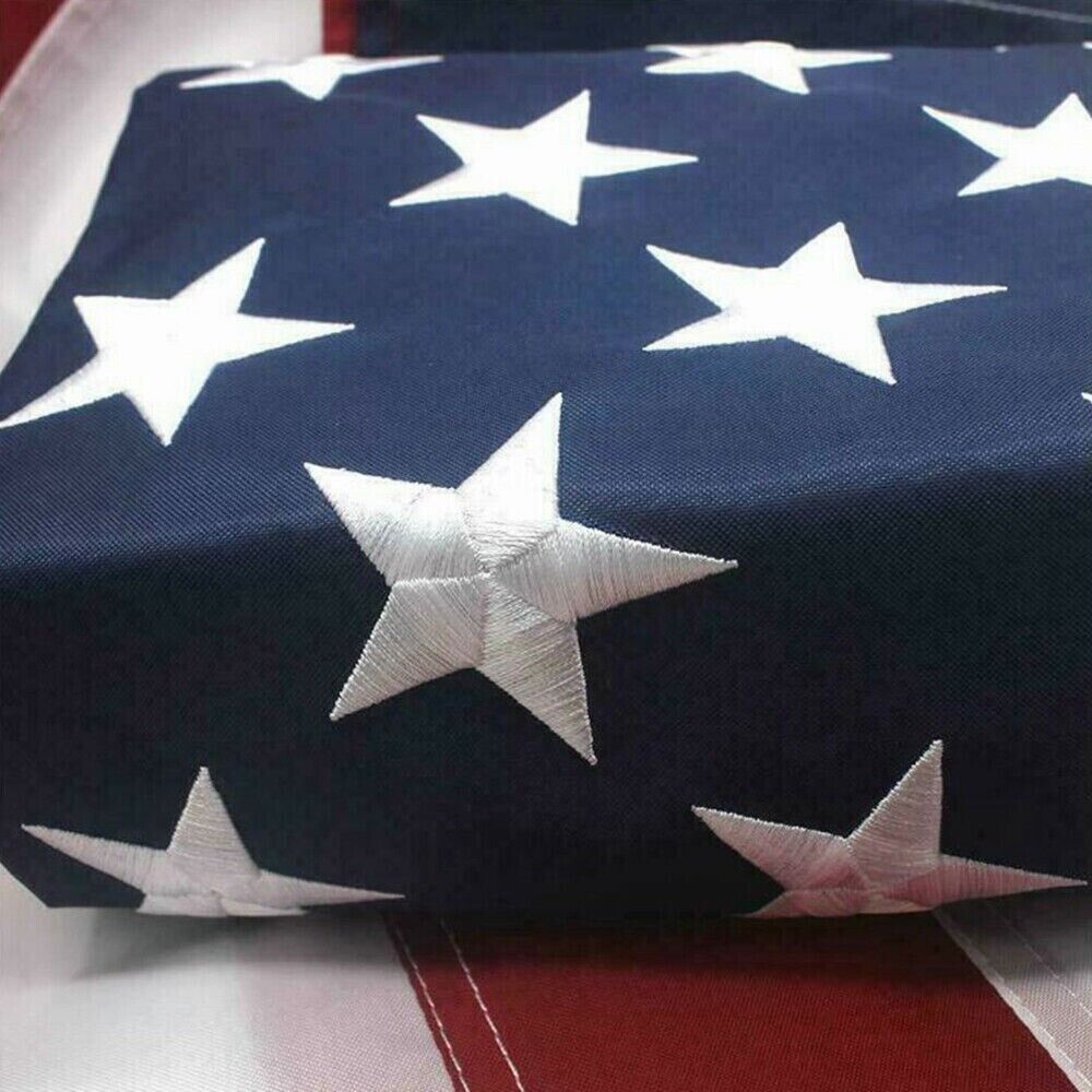 3'X5' ft American Flag US USA 300D Polyester | EMBROIDERED Stars| Sewn Stripes