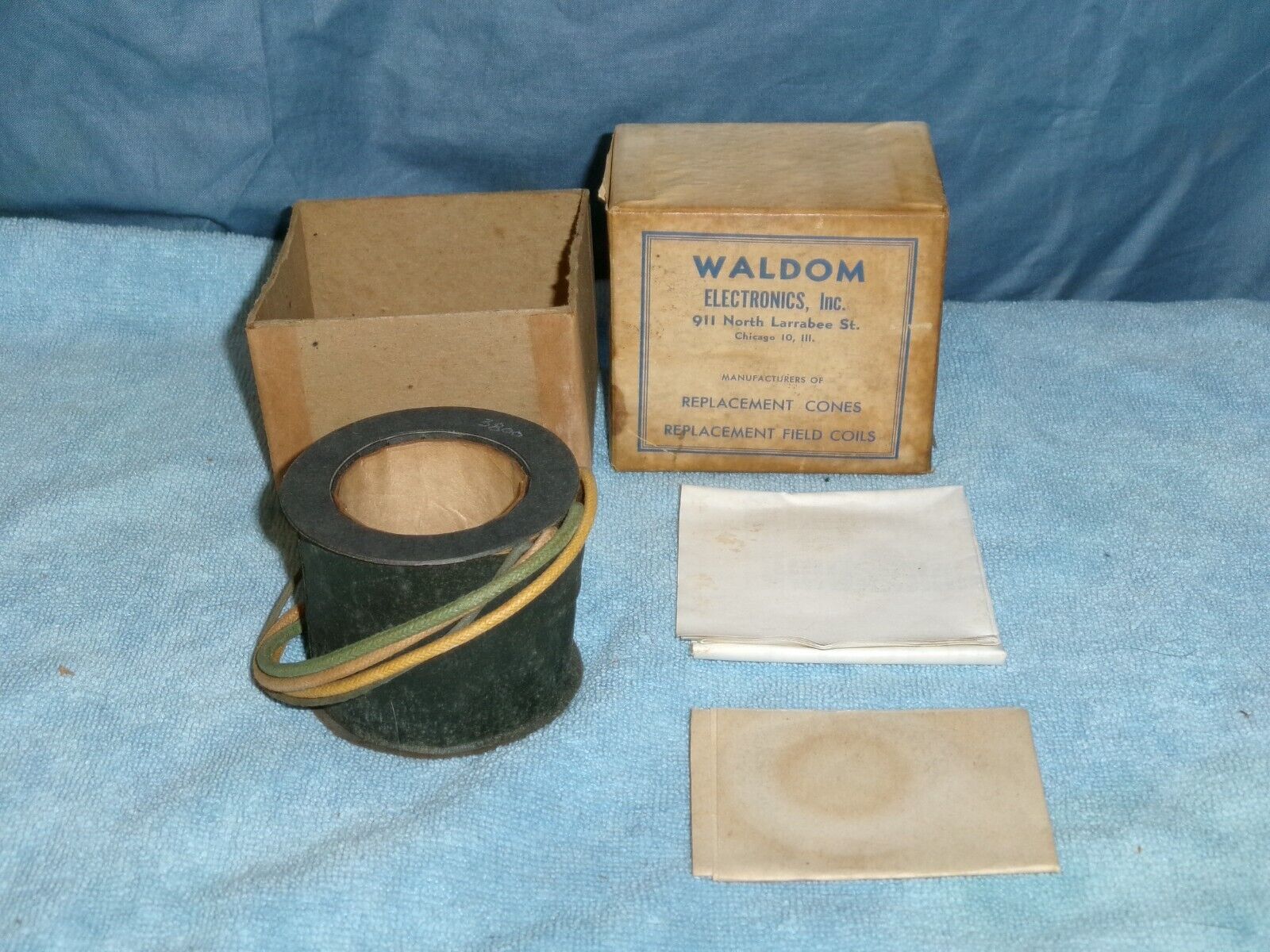 Waldom FC-538 Replacement Field Coil for Old Radio Speakers