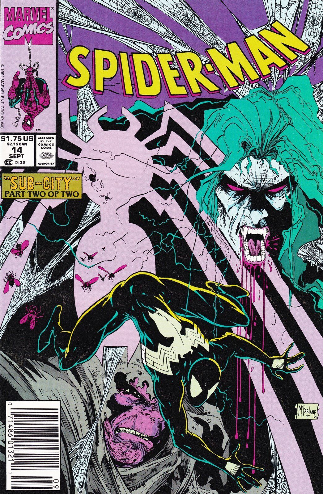 Spider-Man #14 Todd McFarlane Newsstand Cover Marvel