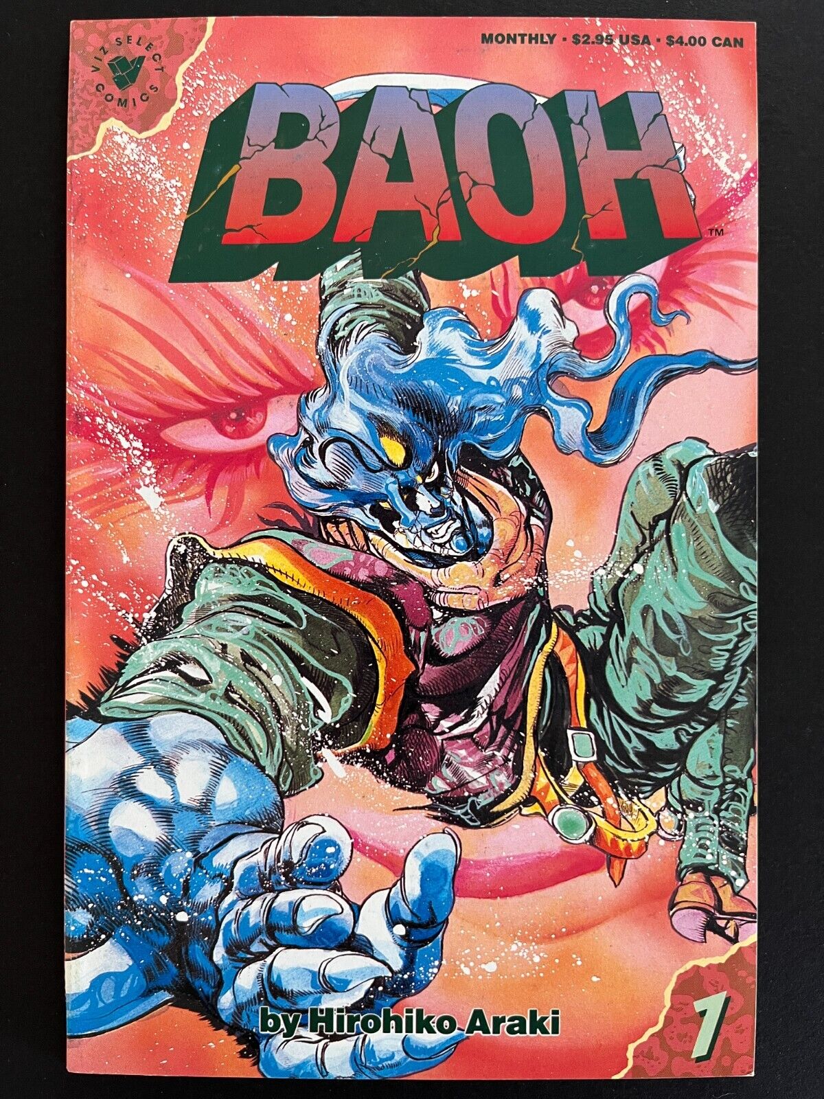 Baoh #1 (Viz Select Comics, 1989, Hirohiko Araki) COMBINE SHIPPING