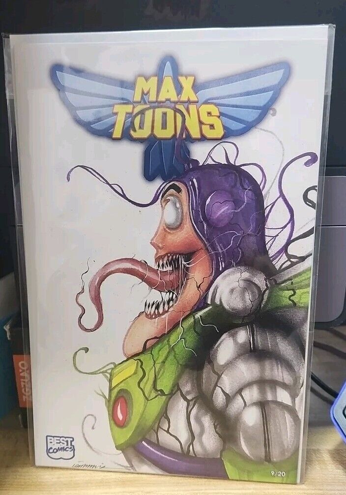 MAX TOONS DEMIR VENOMIZED BUSS LIGHTYEAR TRADE COMIC BOOK. . 