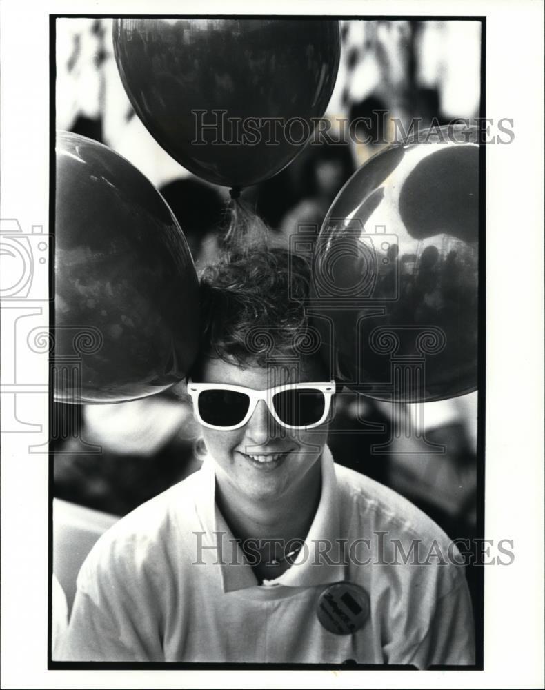 1986 Press Photo United Way Balloon Fest - cvb13482
