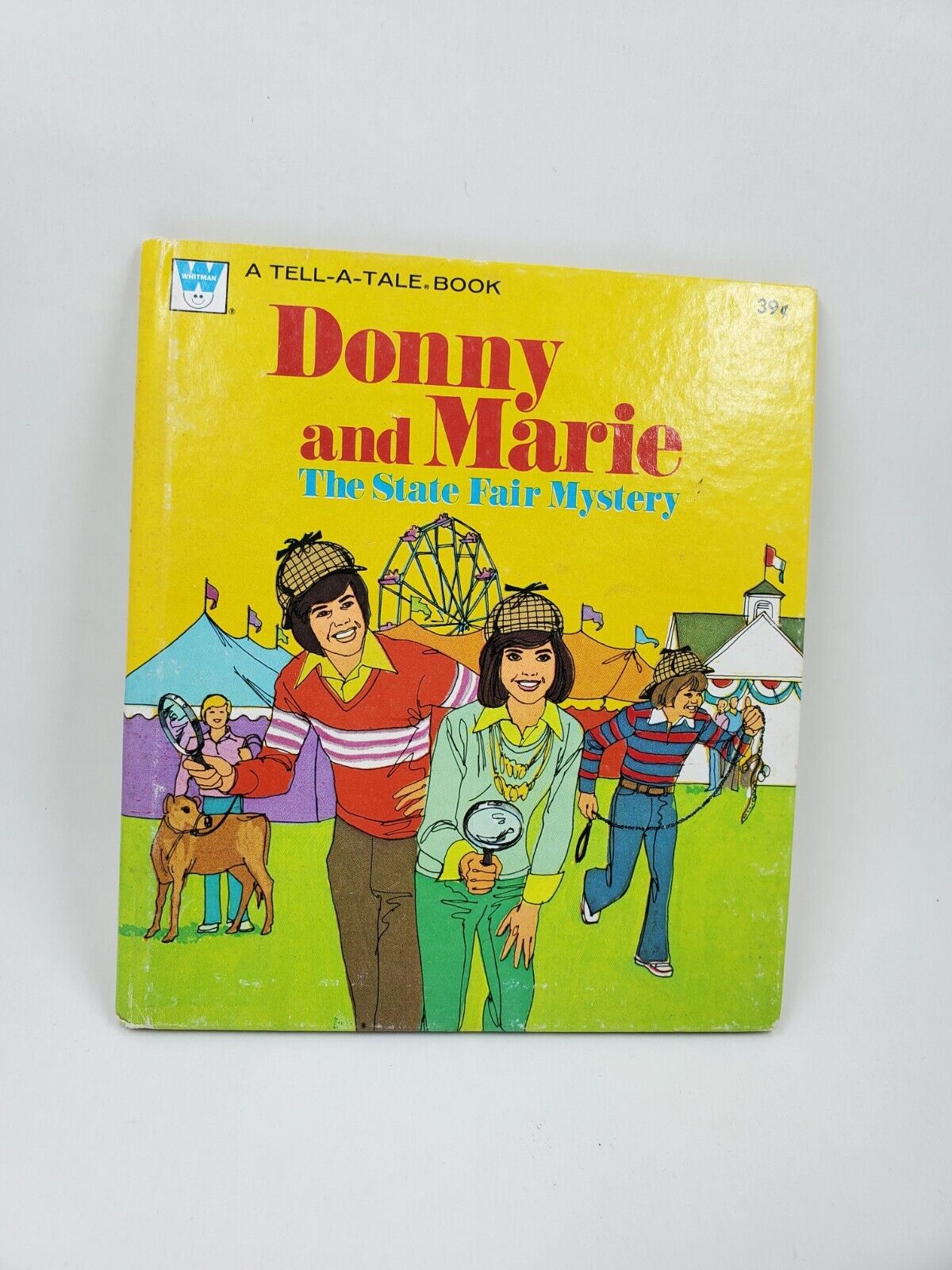 1977 Donny And Marie State Fair Mystery Whitman Tell-a-Tale Book 