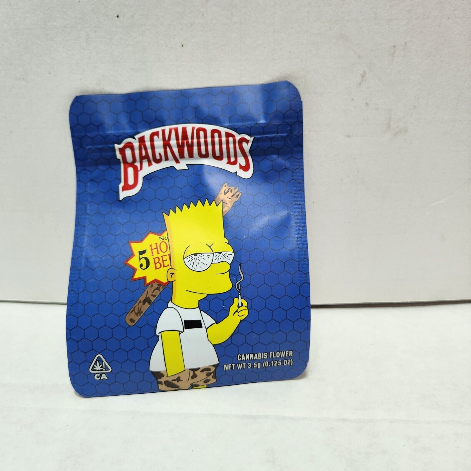 Backwoods 3.5 Bart Simpson Designer Weed Bags