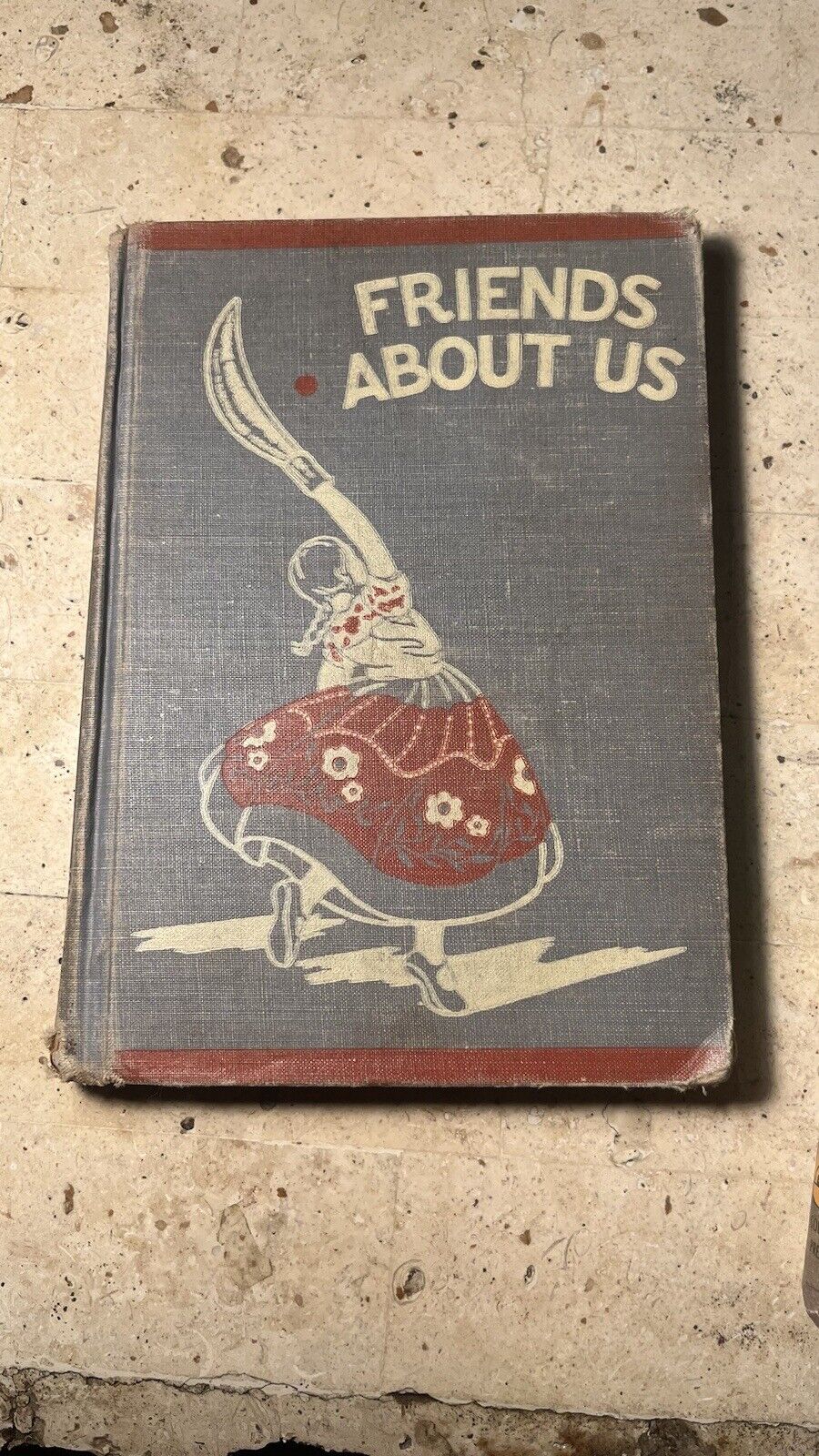 Vintage Childrens Book Circa 1940 Friends About Us By Grace Storm Revise Edition