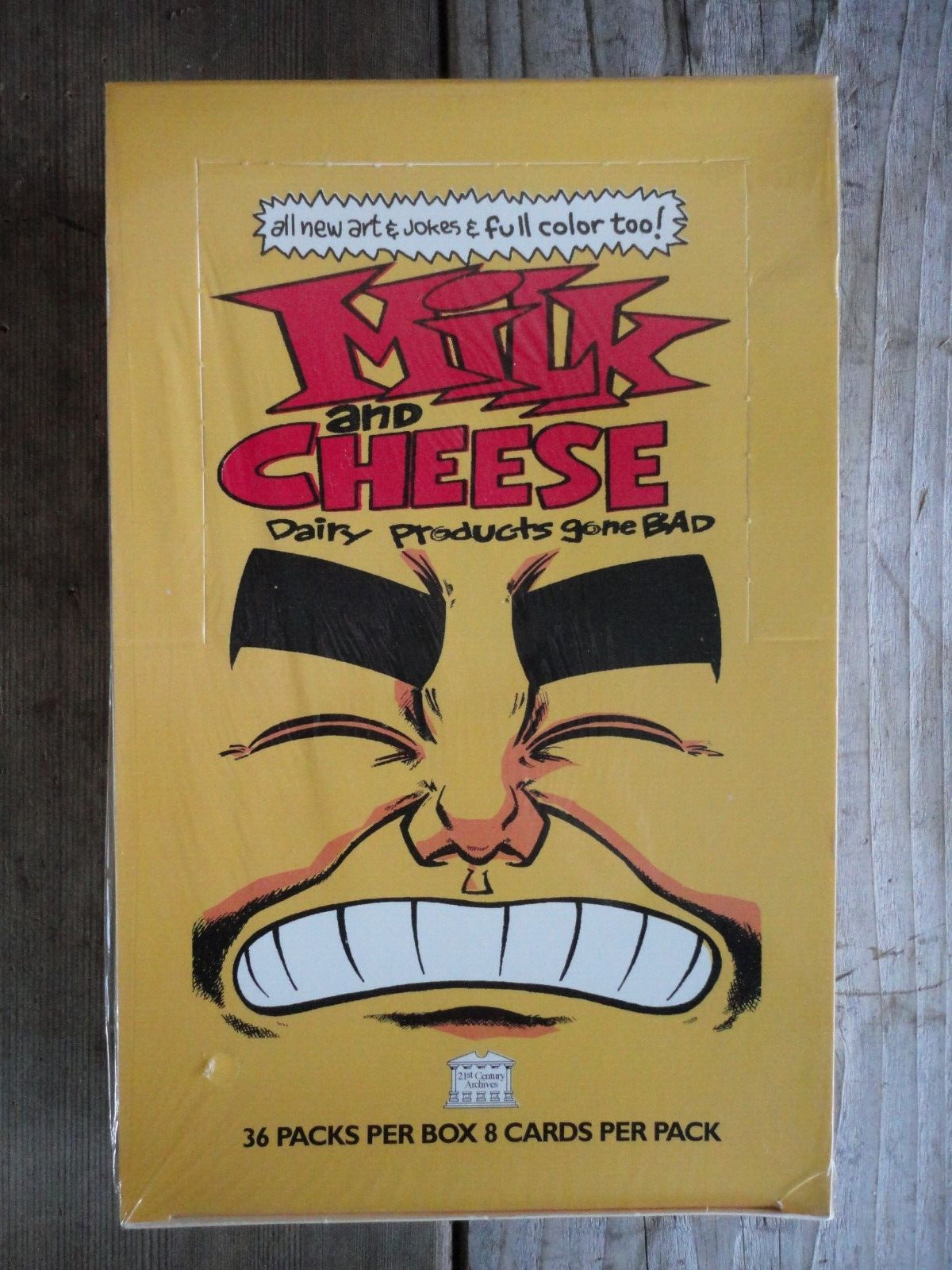 1995 Milk And Cheese Dairy Products Gone Bad Complete Box Factory Sealed Box NOS