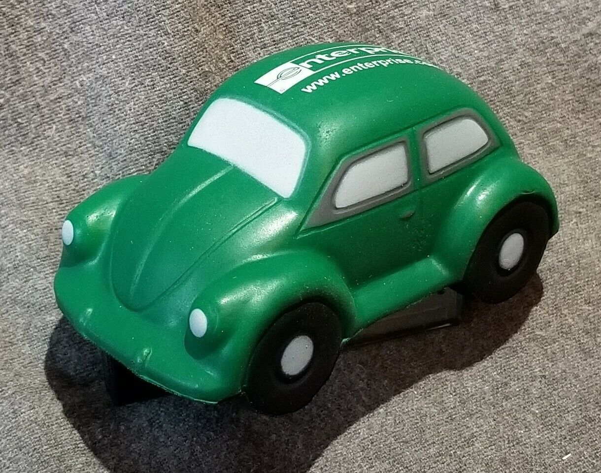 LMH Promo ENTERPRISE Rent-A-Car Sales VOLKSWAGEN VW Bug Beetle Foam Squeeze Toy
