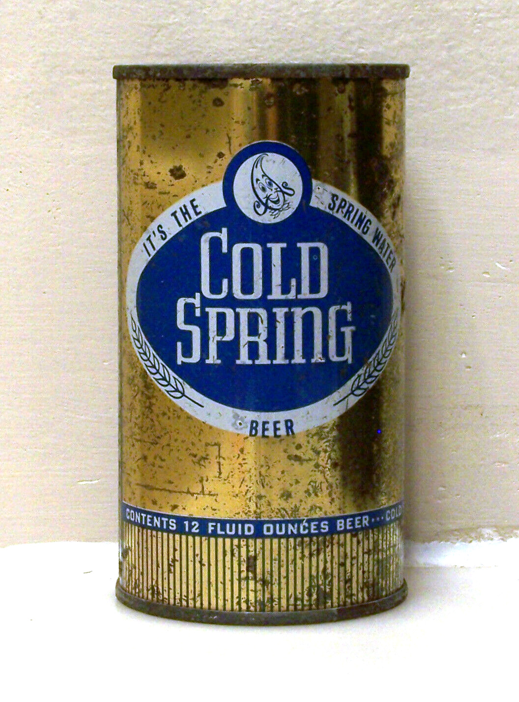 COLD SPRING flat top beer can from Cold Spring MN