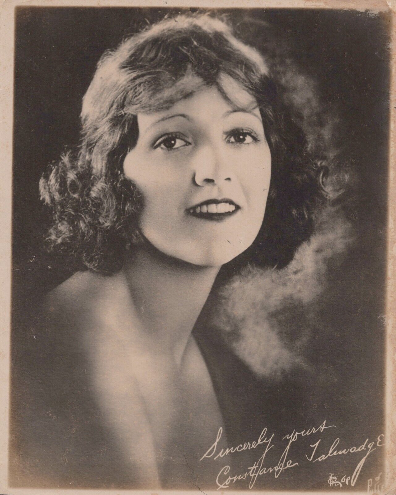Constance Talmadge (1920s) ❤ Beauty Actress - Stunning Portrait Photo K 218