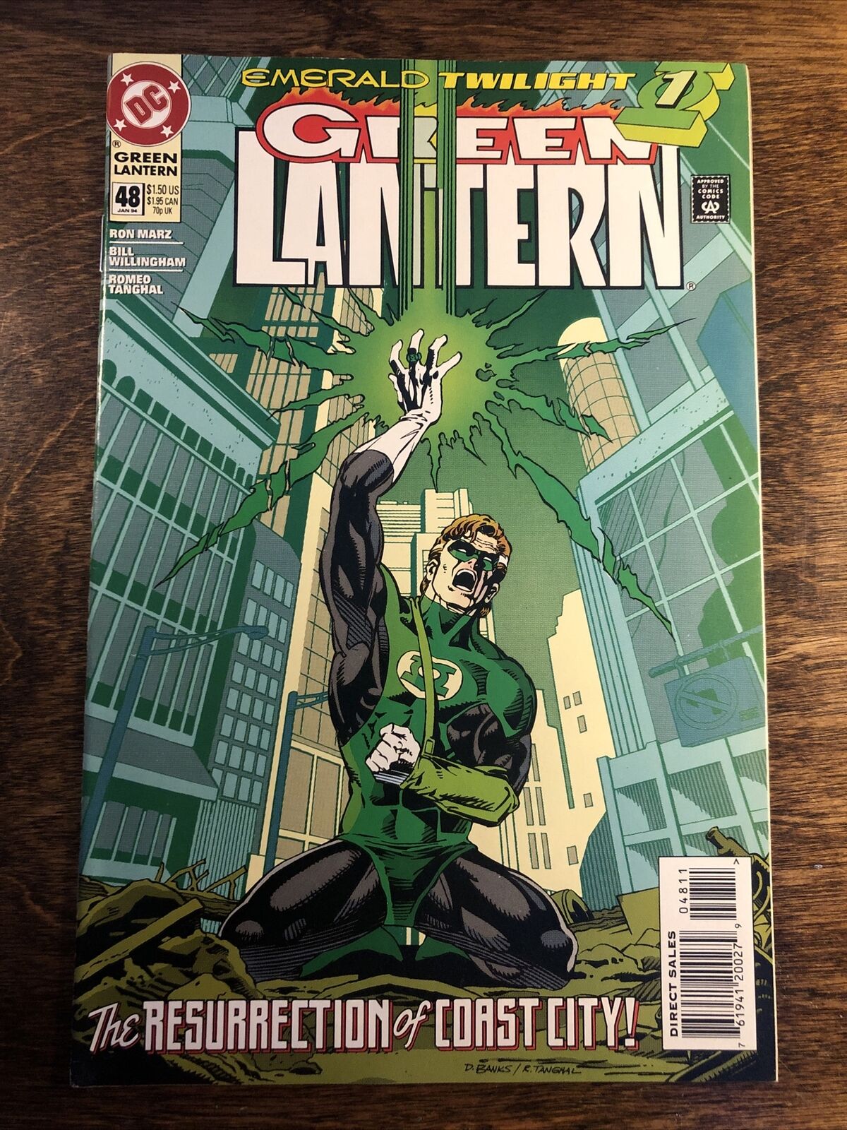 Green Lantern #48 1st app of Kyle Rayner DC Comics NM+ 1994