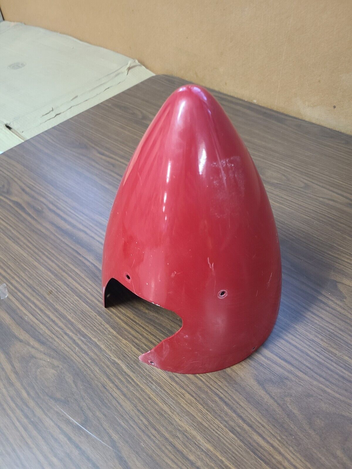 Vintage Composite Airplane Nose Cone / Spinner