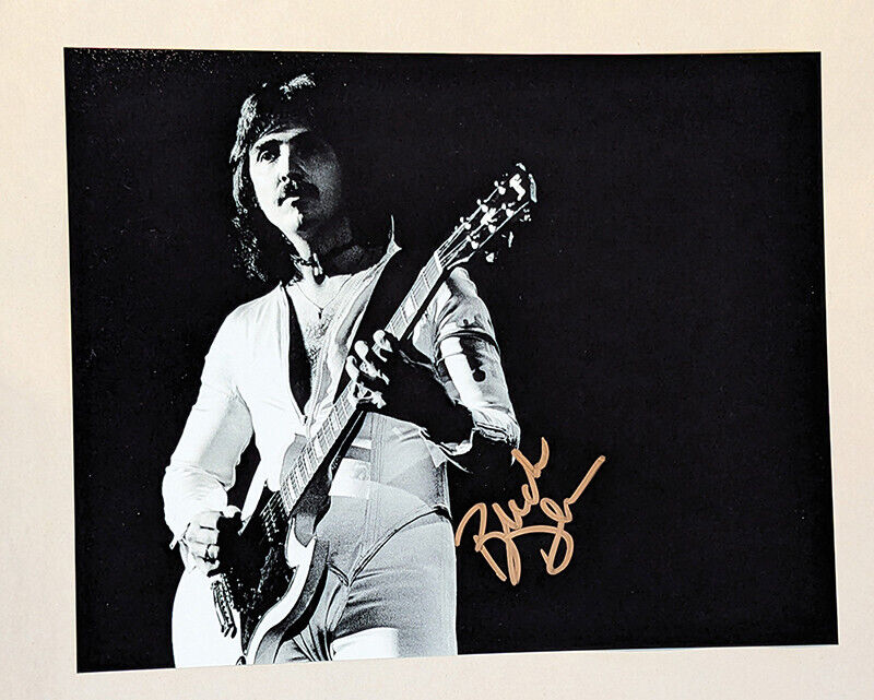 BLUE OYSTER CULT Buck Dharma Signed 8x10 proof DON\'T FEAR THE REAPER BOC coa