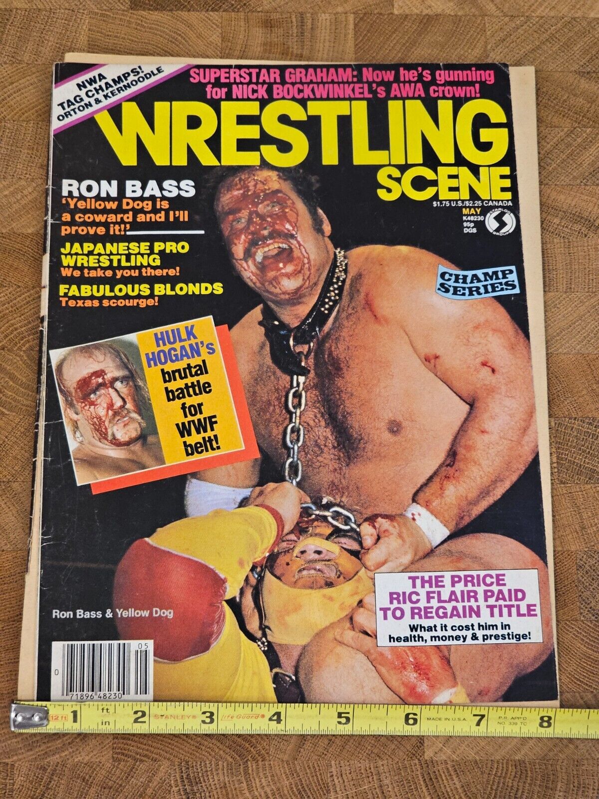 Wrestling Scene Magazine - May 1984 - Champ Series - Hulk Hogan