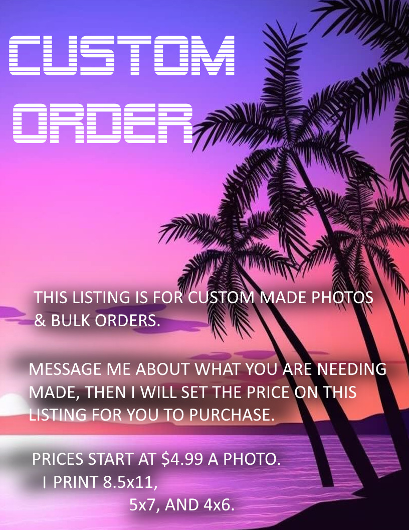 Custom Order #001 | this listing is for purchasing CUSTOM ORDERS