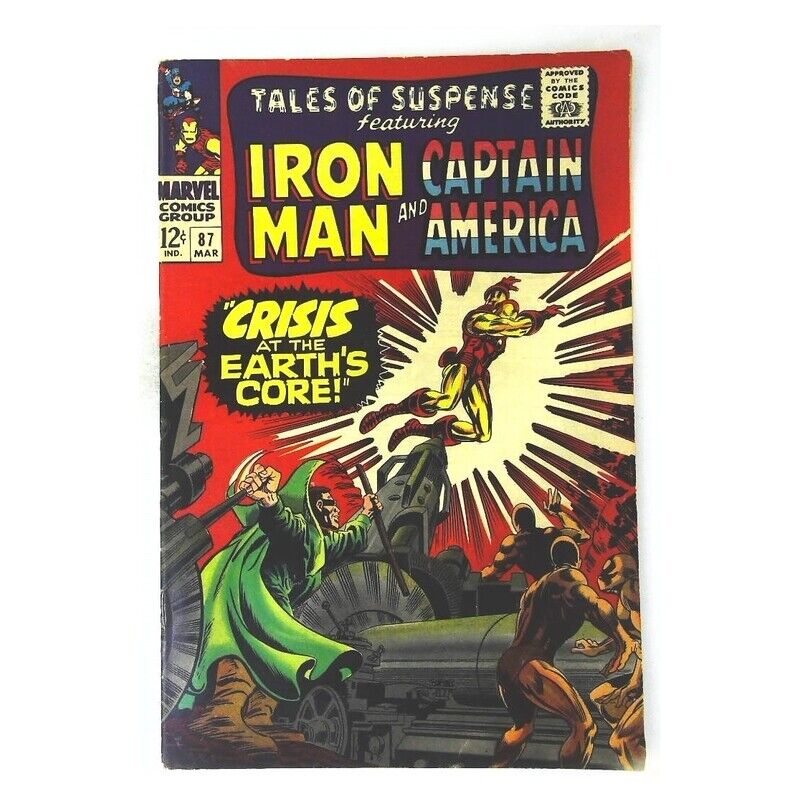 Tales of Suspense (1959 series) #87 in Fine minus condition. Marvel comics [z: