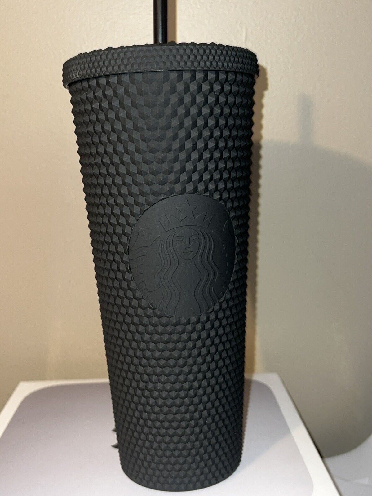 Starbucks 2021 Black Matte Studded Venti Tumbler - 24 oz