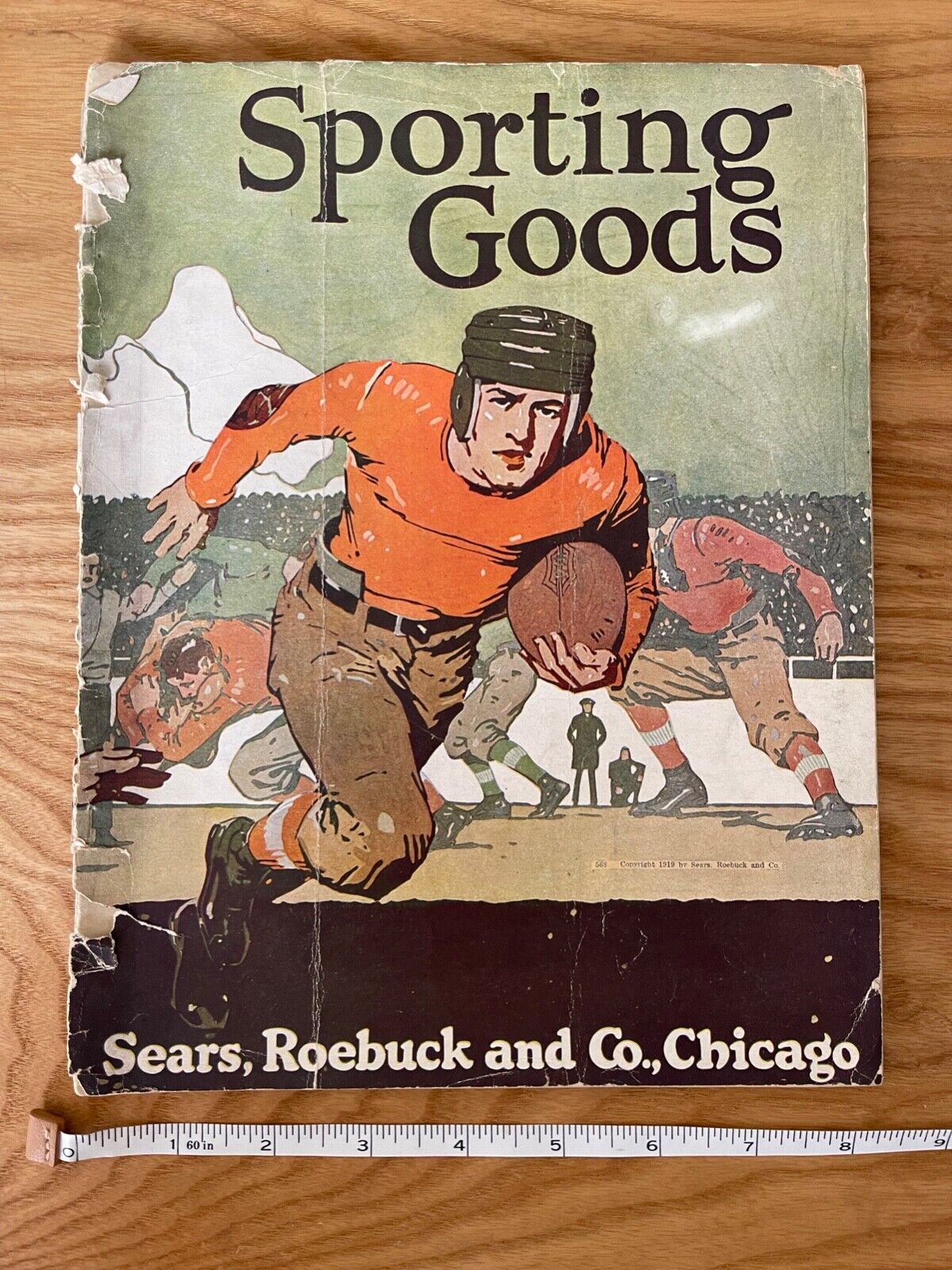 Antique RARE SEARS ROEBUCK 1919 Sporting Goods Catalogue in great condition