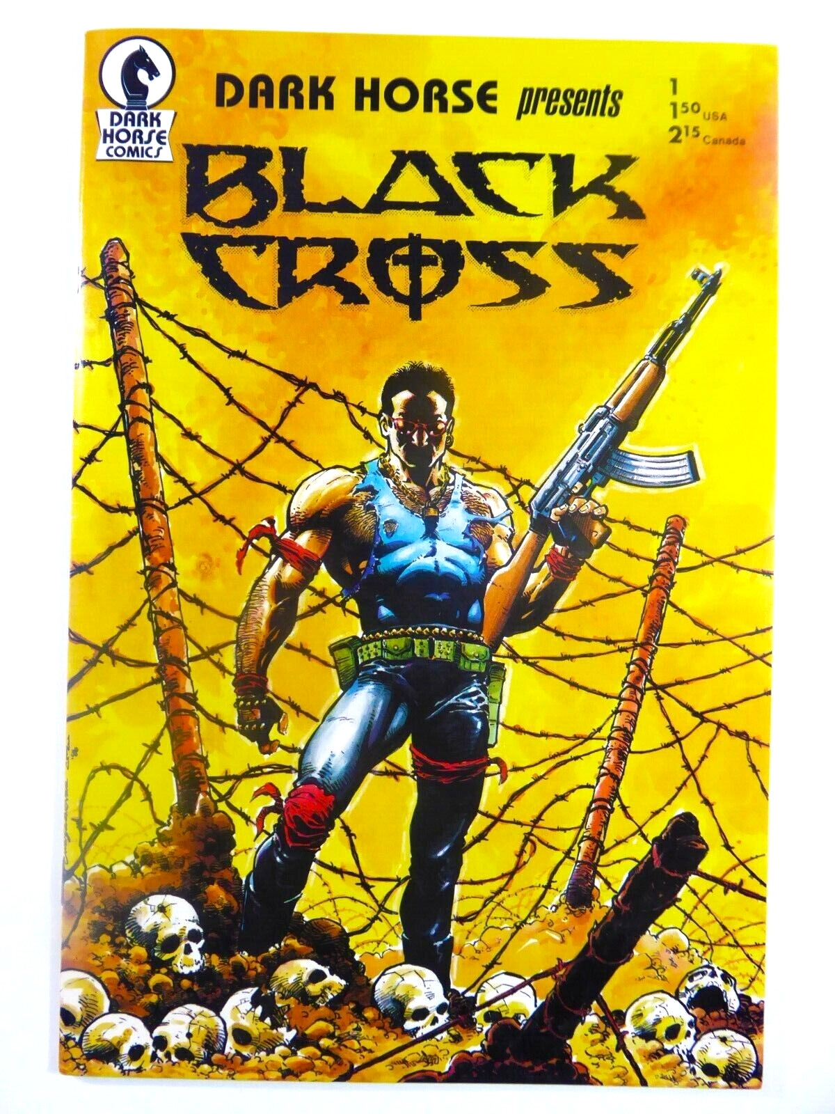 Dark Horse BLACK CROSS (1986) #1 1st print 1st Concrete VF/NM (9.0) Ships FREE