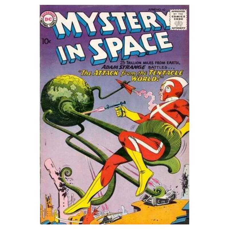 Mystery in Space (1951 series) #60 in Fine + condition. DC comics [d`