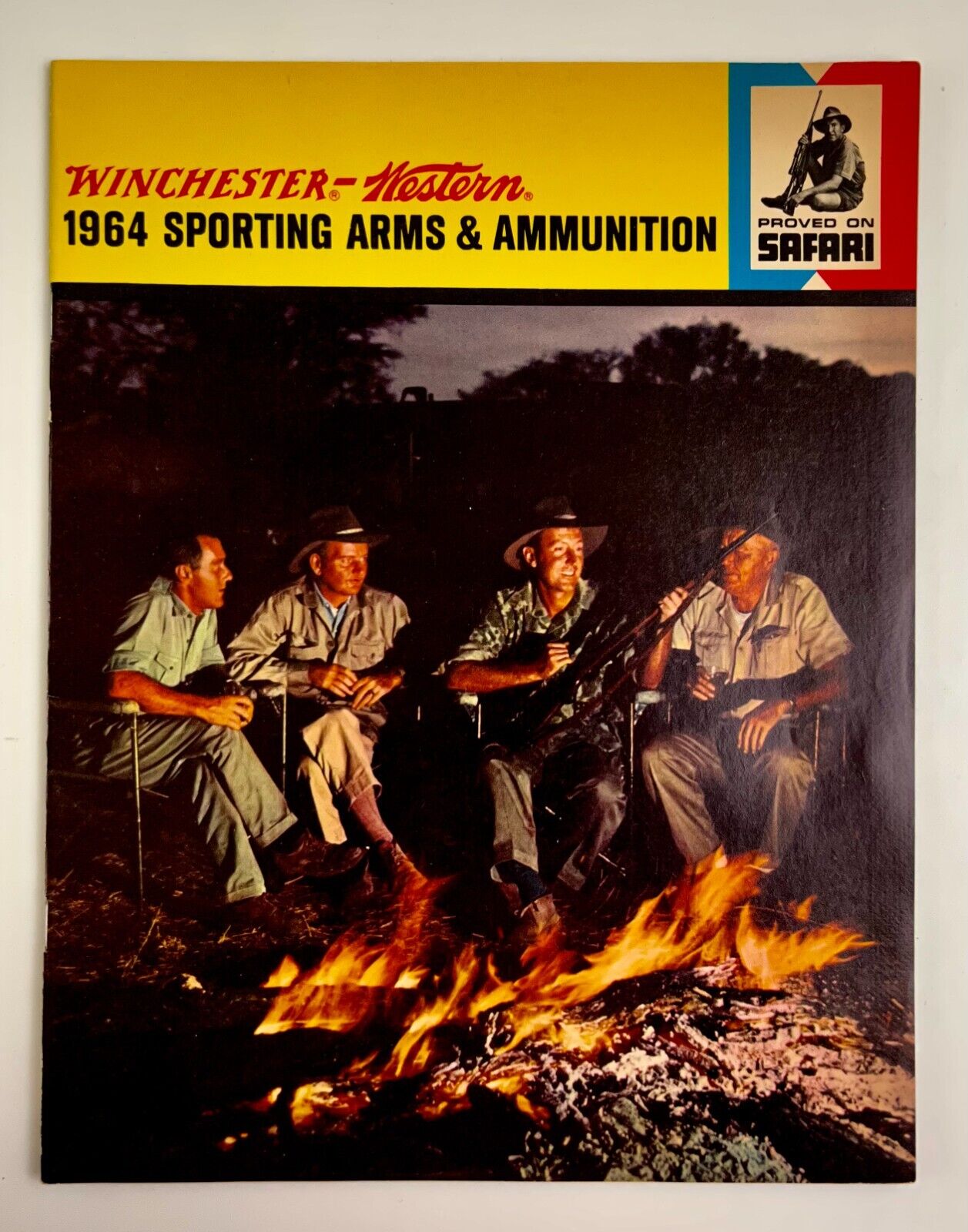 1964 Winchester Western Sporting Arms Ammunition Vintage Firearm Hunting Catalog