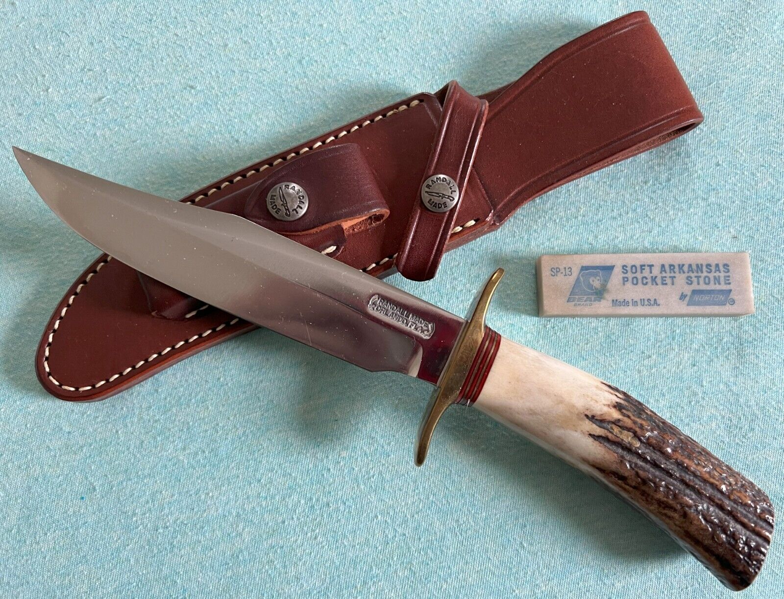 Old RANDALL Special M-12 Black Hawk Bowie Knife.  1 of 110, 1977