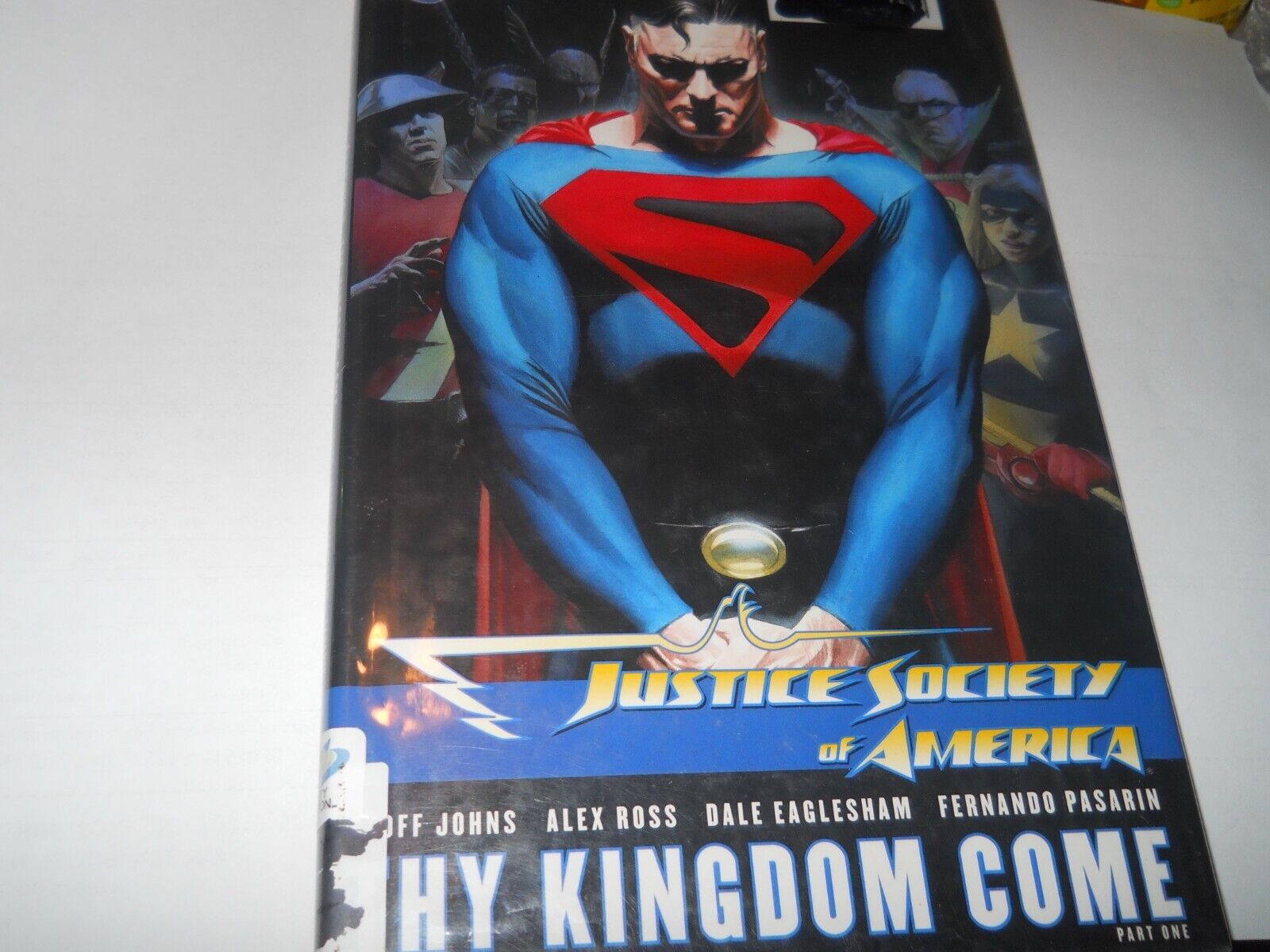 Justice Society of America Thy Kingdom Come #1 DC Comics June 2008 HARDCOVER AZ