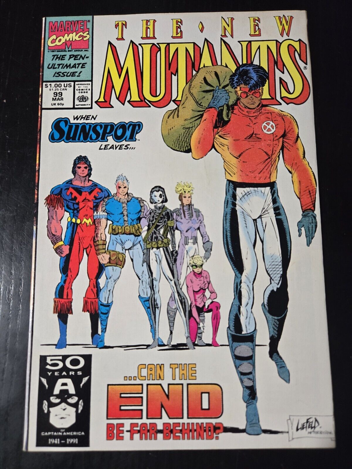 New Mutants #99(1st Shatterstar)